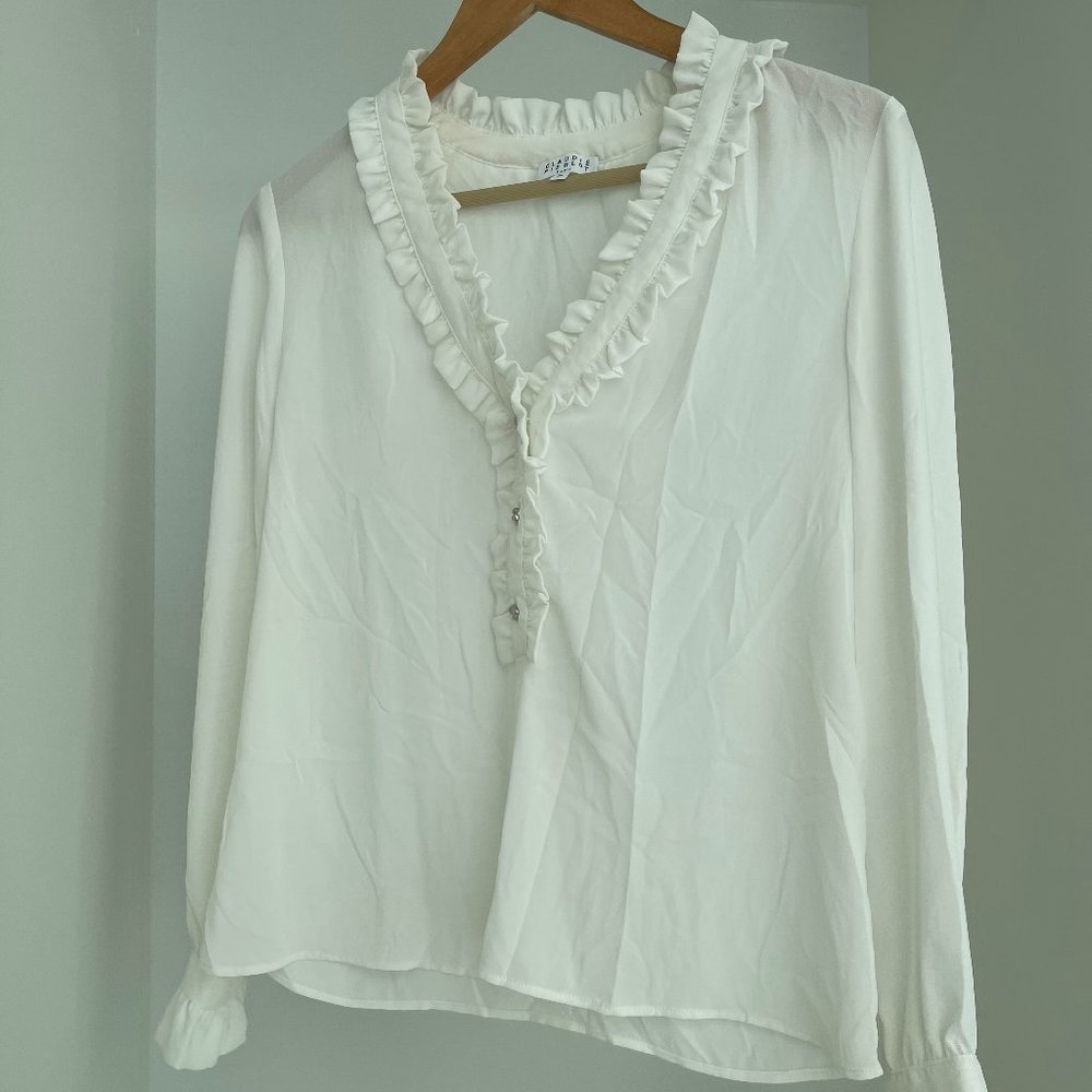 White Blouse Claudie Pierlot